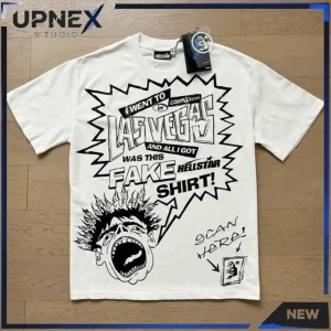 Áo Phông Trắng Nam Graphic Streetwear Form Rộng