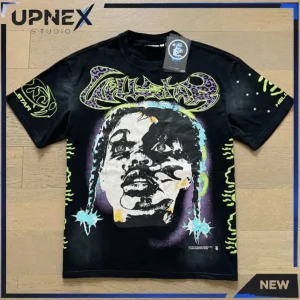 Áo Phông Đen Nam Graphic Streetwear Form Rộn