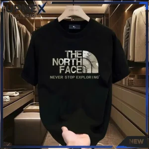 Áo The North Face Đen Nam Form Thể Thao