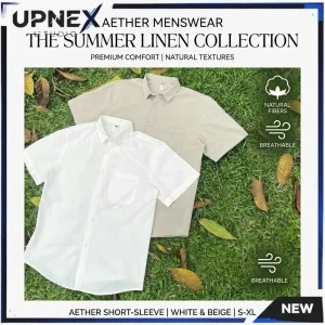 Áo Sơ Mi Nam Ngắn Tay Upnex Cổ Bẻ - Sơ Mi Nam Vải Oxford Hàn Quốc